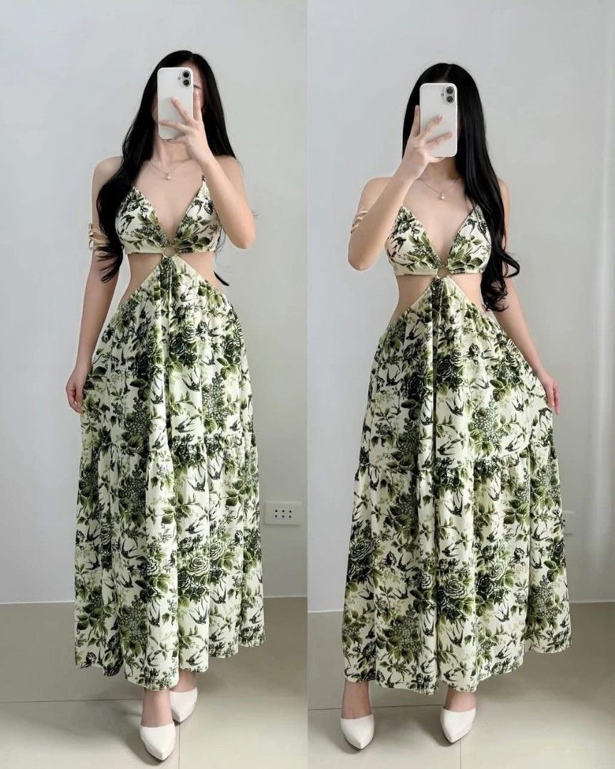 HYACINTH PADDED MAXI DRESS (Category: Dresses) located in Cainta. Submitted by agirlnamedkatkatII (Listing ID 1446022524, Image 2). Description: HYACINTH PADDED MAXI DRESS P320.00 FREESIZE CAN FIT FROM SMALL-LARGE FABRIC: SOFT CREPE FABRIC NOTE: PLEASE PROVIDE 2ND AND 3RD COLOR OPTIONS.