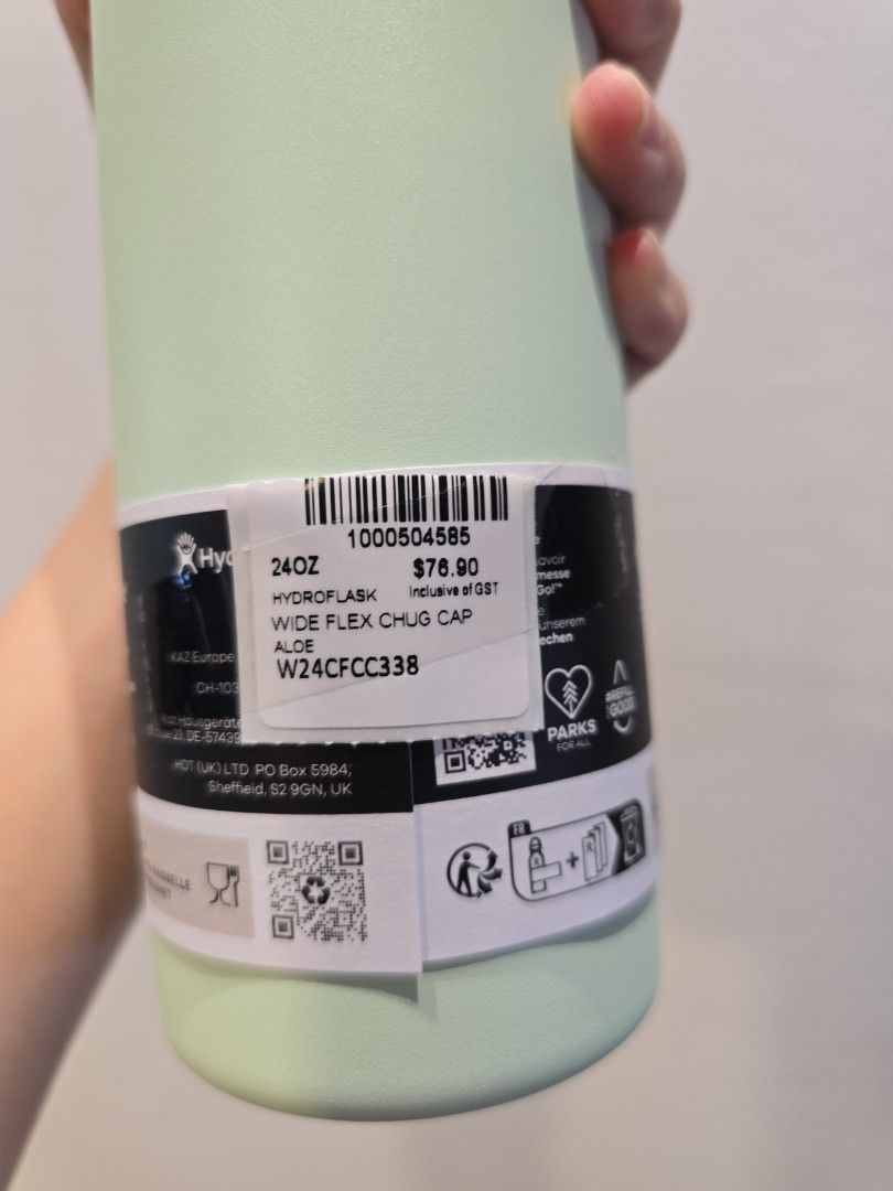 Hydro Flask 24Oz Wide Flex Chug Cap - Agave493179610616965123