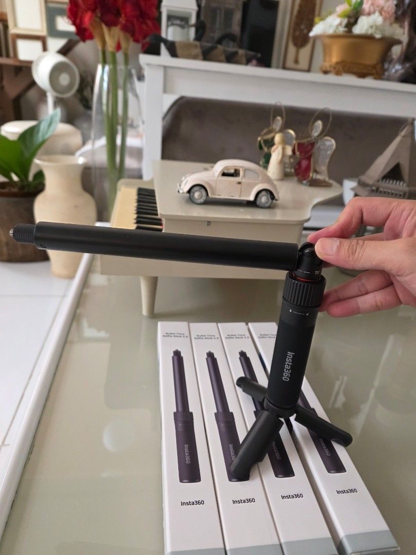 Insta360 bullet time 2.0 (Category: Tripods & Monopods) located in San Mateo. Submitted by macoi1988 (Listing ID 1446059800, Image 3). Description: brandnew insta360 bullet time 2.0 2 in 1 120cm long invisible selfie stick 3 anglea 90 75 65 degree angles price: 2,300.