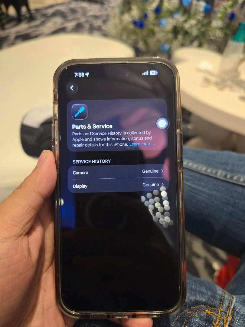 iPhone 14 Pro Max 256gb US Variant (Category: iPhone 14 Series) located in Manila. Submitted by gjm2599 (Listing ID 1446099182, Image 3). Description: iphone 14 pro max 256gb us variant no issues genuine parts replaced lcd camera sampaloc manila area meetups only..