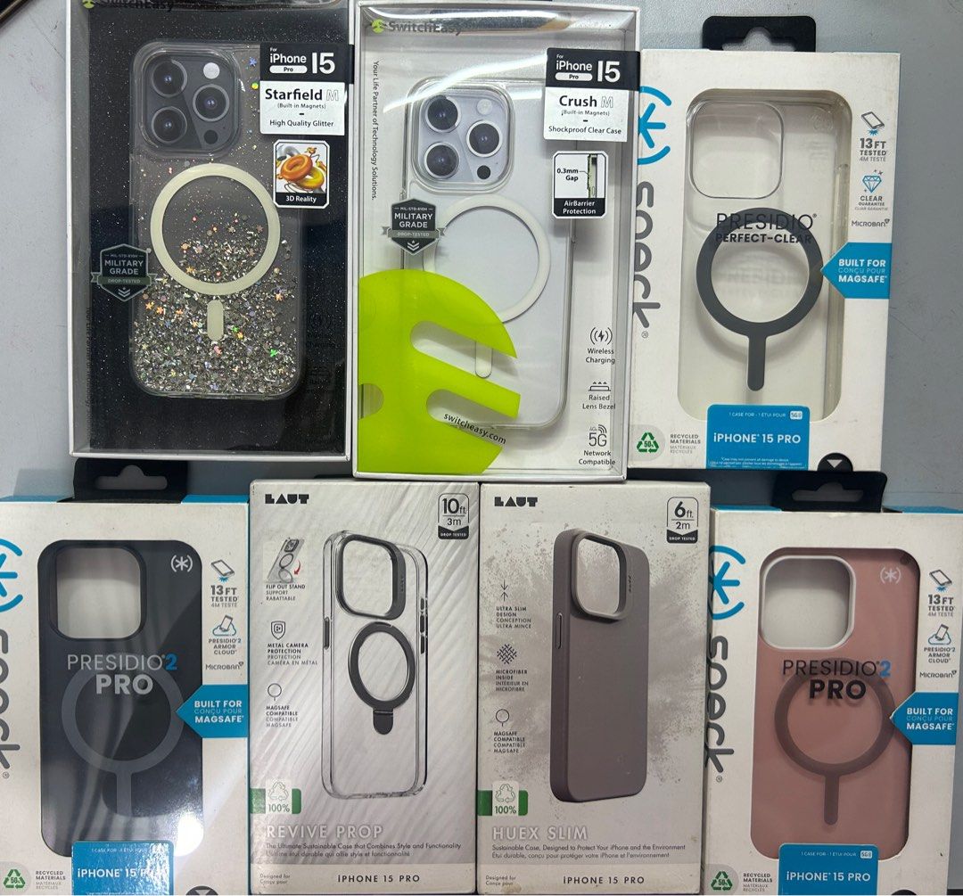 Iphone 15 Pro Original Powermac Case Speck Laut READ DESCRIPTION FIRST (Category: Cases & Sleeves) located in Paranaque City. Submitted by fielasanik-anik (Listing ID 1446150227, Image 1). Description: Hello! Currently selling 100% original POWERMAC pullout IPHONE cases. All items are legit Non magsafe- 600 Magsade - 800 Please message me on fb since minsan nakakalimit na ako sa reply here Fb: Fiela Custodio Mod: gcash,maya,gotyme,bpi Delivery: l