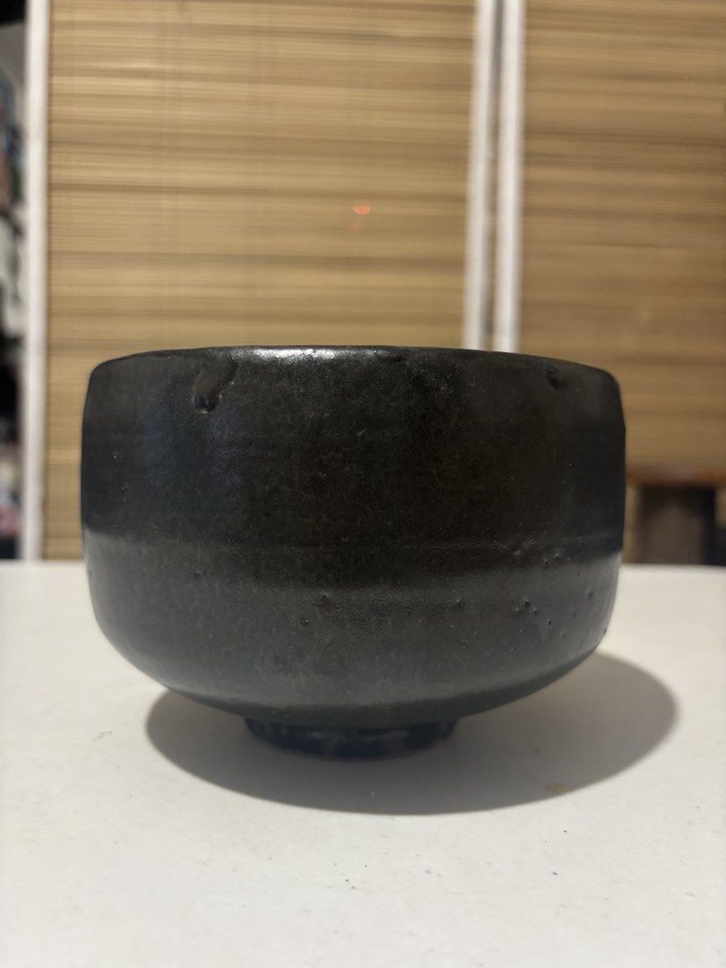 Japanese Matcha Bowl (Category: Coffee & Tea Tableware) located in Makati City. Submitted by bbnski (Listing ID 1446098502, Image 2). Description: - Traditional matcha bowl with rustic, textured black finish. - Ideal for tea ceremonies or daily enjoyment. - Whisk NOT INCLUDED.