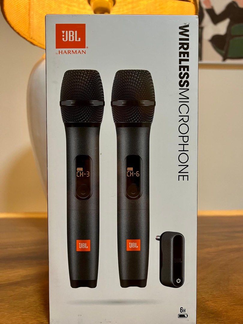 JBL Wireless Microphone Set with Receiver