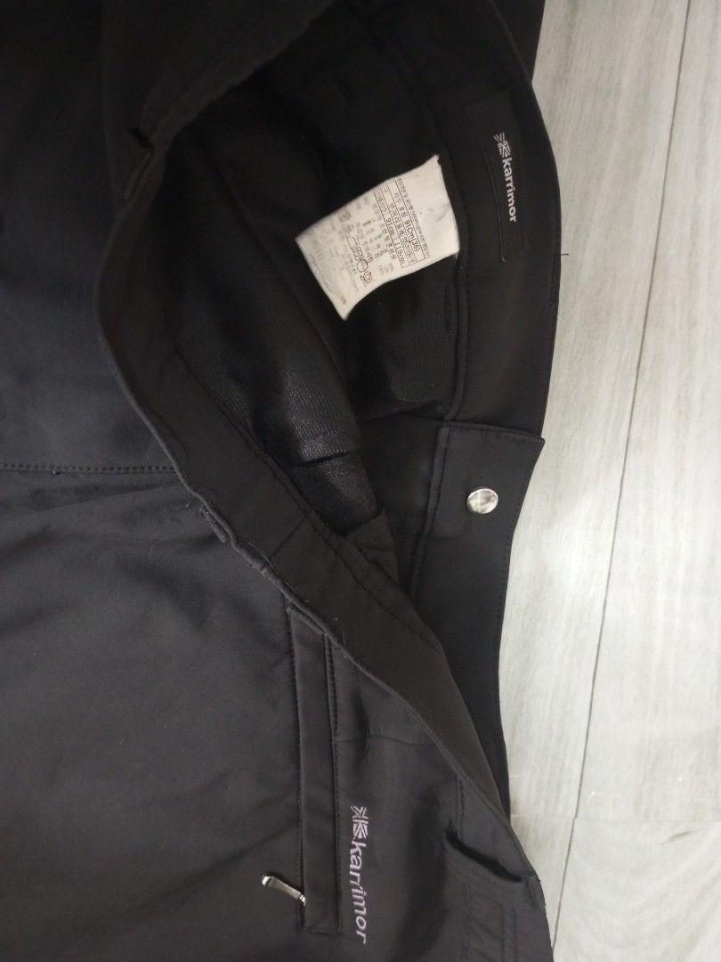 Karrimor Black Hiking Pants Size 36 (Category: Other Bottoms) located in Gasan. Submitted by AngeliqueKaye (Listing ID 1446029132, Image 2). Description: - Brand: Karrimor - Color: Black - Size: 36 waist, 119cm hip - Ideal for outdoor activities - Comfortable fit - Zippered pockets for secure storage - Feel free to ask any questions!.