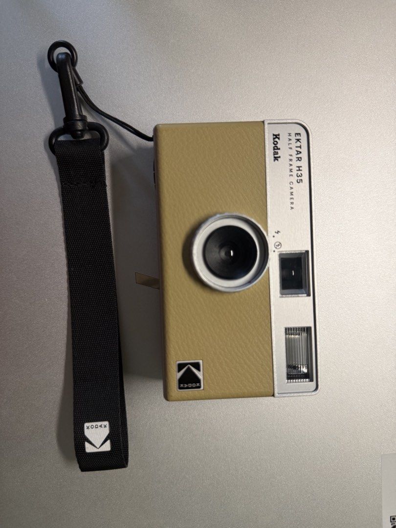 Kodak Ektar H35 Half Frame Camera (Category: Cameras) located in Taguig. Submitted by coffeesips (Listing ID 1446064439, Image 1). Description: - Kodak Ektar H35 half frame camera - Uses 35mm film - Fun and easy way to try film photography - Ideal for beginners - Comes with original Kodak wrist strap - slightly negotiable - Feel free to ask questions!.