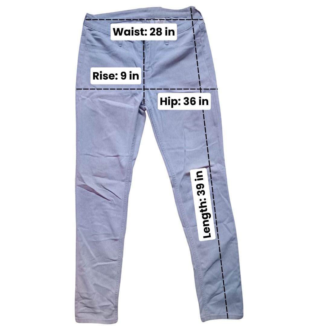 Light-wash Mid-rise Jeans (S/M) (Category: Jeans) located in Surigao. Submitted by after_first_use (Listing ID 1446062524, Image 3). Description: - Light Washed Denim Jeans - Material: 100% Cotton Denim (No Stretch) - Features: Classic five-pocket style, zip fly - Origin: Made in Cambodia - Condition: Great for everyday wear, selling as they don't fit anymore..