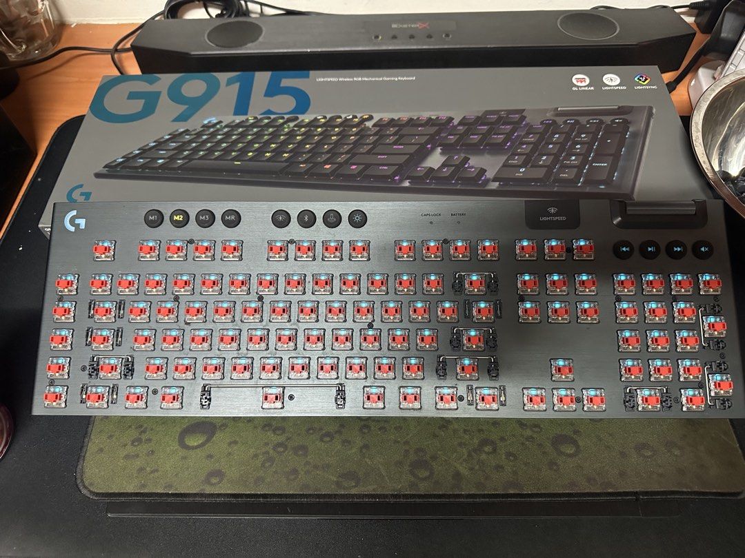 Logitech G915 LIGHTSPEED Wireless Mechanical Gaming Keyboard492740507714856961