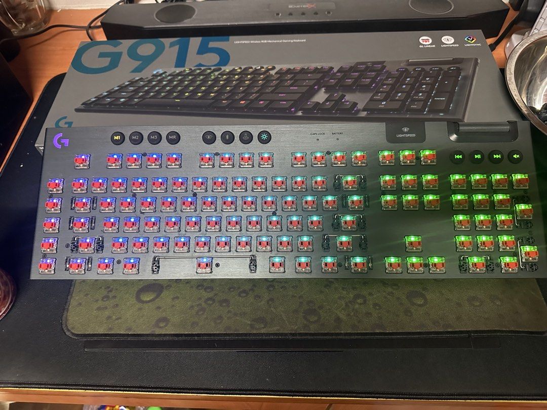 Logitech G915 LIGHTSPEED Wireless Mechanical Gaming Keyboard492740507714856962