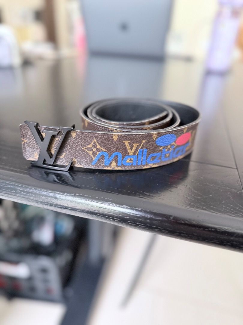 Louis Vuitton LV Initiales Belt Monogram Logo Story (Category: Luxury Accessories) located in Muntinlupa City. Submitted by silentfire.13aadb (Listing ID 1446029547, Image 2). Description: length 45.5".