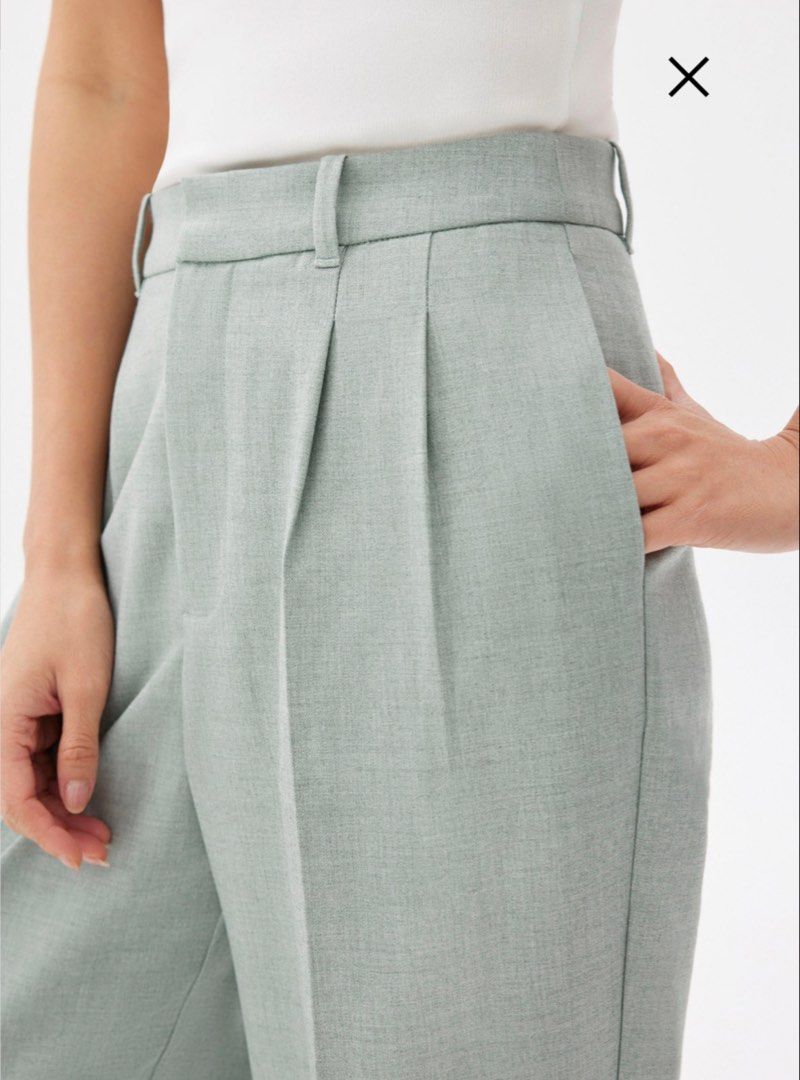 Love Bonito Lana Tailored Pants (Category: Other Bottoms) located in Manila. Submitted by rpeva19 (Listing ID 1446152700, Image 3). Description: Size: 26 Color: Lapis Green Worn once and in good condition.