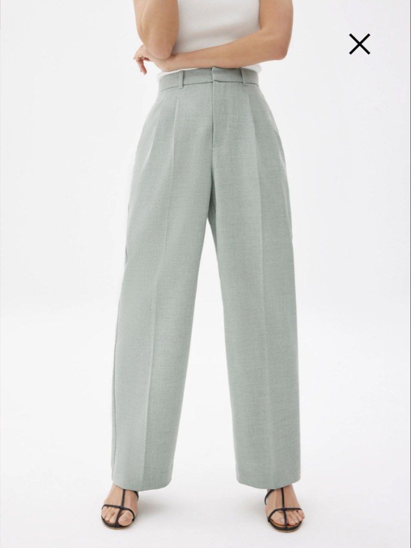Love Bonito Lana Tailored Pants (Category: Other Bottoms) located in Manila. Submitted by rpeva19 (Listing ID 1446152700, Image 2). Description: Size: 26 Color: Lapis Green Worn once and in good condition.