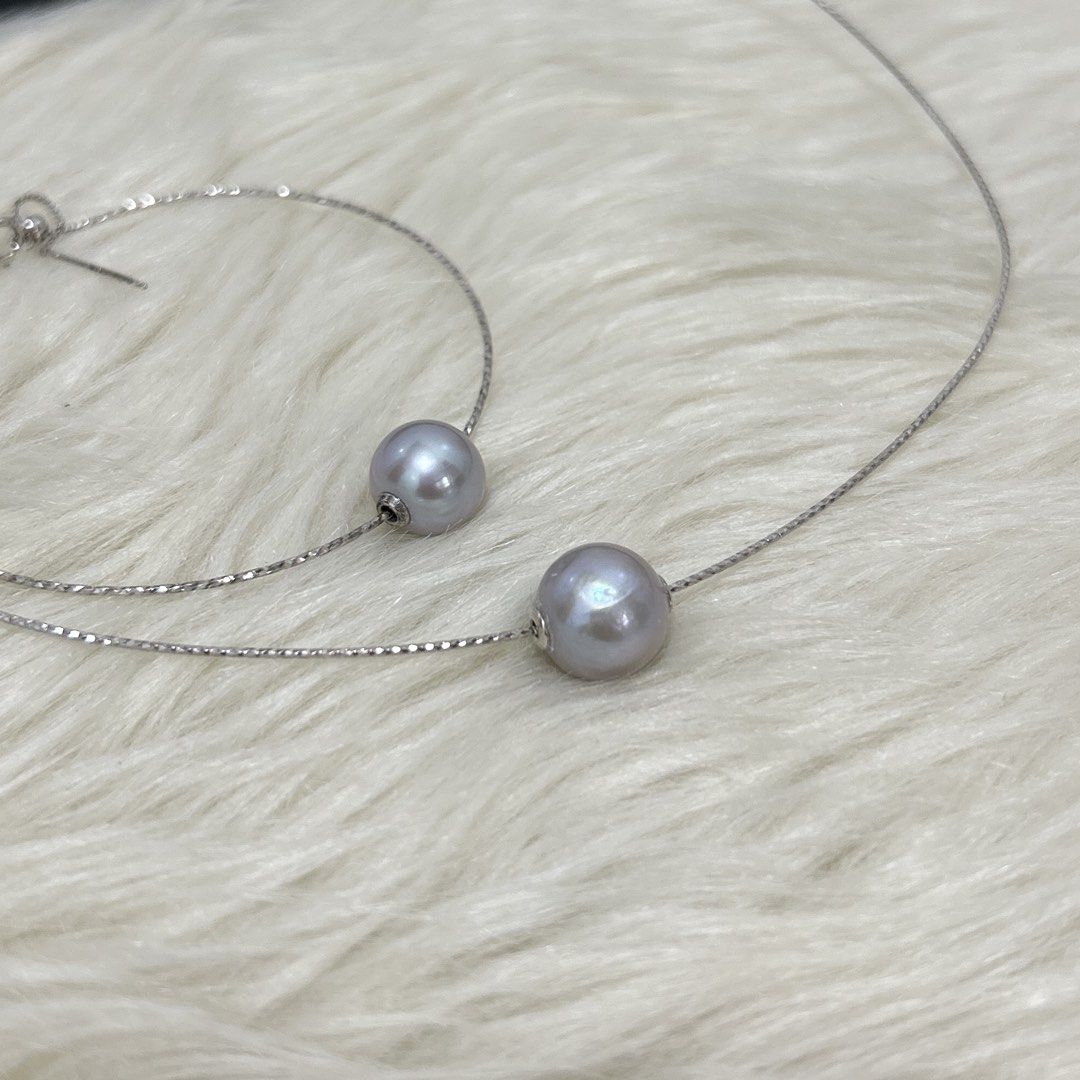 Madama Akoya Set (Category: Necklaces) located in Lipa City. Submitted by avenueusco_ph (Listing ID 1446042030, Image 2). Description: Authentic Madama Akoya ✨Natural Blue-gray Akoya pearl and often referred as the Silver-Blue. ✨Set in pure s925 Chain and bracelet 🐚 Madama Pearl 🐚 11mm ✨Grade AAA ✨ High luster.