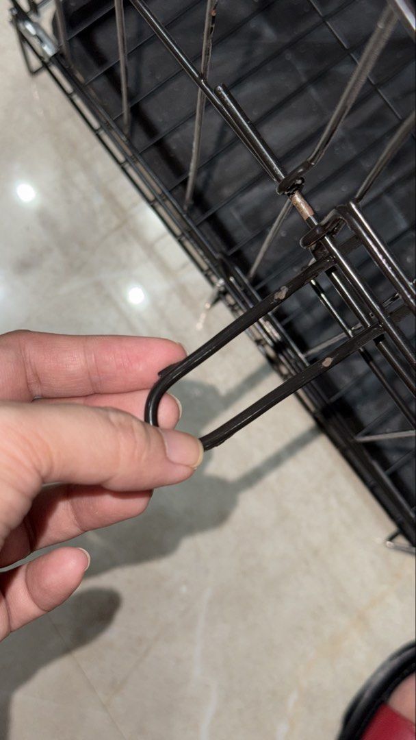 Metal Dog Cage with Tray (Category: Homes & Other Pet Accessories) located in Caloocan City. Submitted by _.helloItsMe (Listing ID 1446042896, Image 3). Description: - Sturdy metal dog cage - Includes black plastic tray - Suitable for small to medium pets - Still very functional and durable - Ready for its new loving home! RFS: may konting damage but it’s brand new. Never been used.