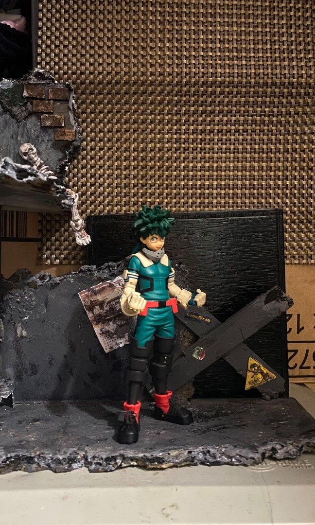 My Hero Academia - Deku (Category: Figurines & Statues) located in Binangonan. Submitted by nasjo8 (Listing ID 1439025711, Image 1). Description: My Hero Academia Figure Izuku Midoriya Deku (No Box and Base).