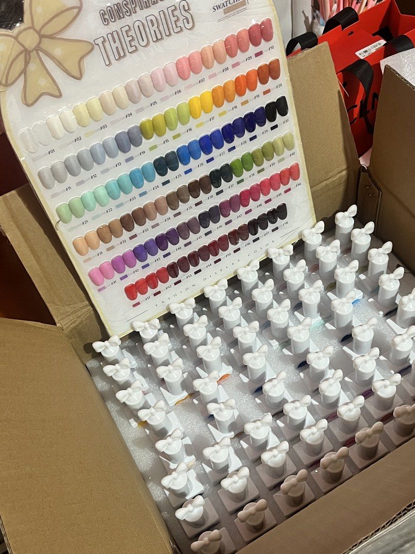 Nail kit set for beginners (Category: Hands & Nails) located in Vigan. Submitted by yuk1noo (Listing ID 1446113576, Image 1). Description: 🛒 Nail kit set for beginners — 58 macaron colors gel nail polish — 6 Modelones Nude moonlight cat eye — Kousia (glass, matte, super base coat) — Soft Gel tips ( Born pretty, Koskoe, Ur sugar) — Uv lamp — and other items in the photo RFS: Hindi ko nagagamit, used twice lang. New hobby sana pero tinatamad ako a