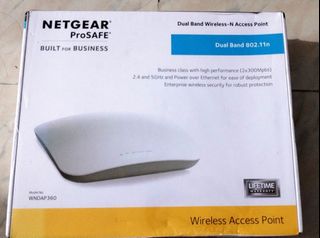 NETGEAR ProSAFE Wireless Access Point WNDAP360505617374364968960