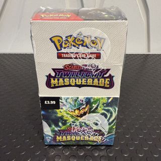 half booster box twilight masquerade Half Booster Box Prices | Pokemon Twilight Masquerade