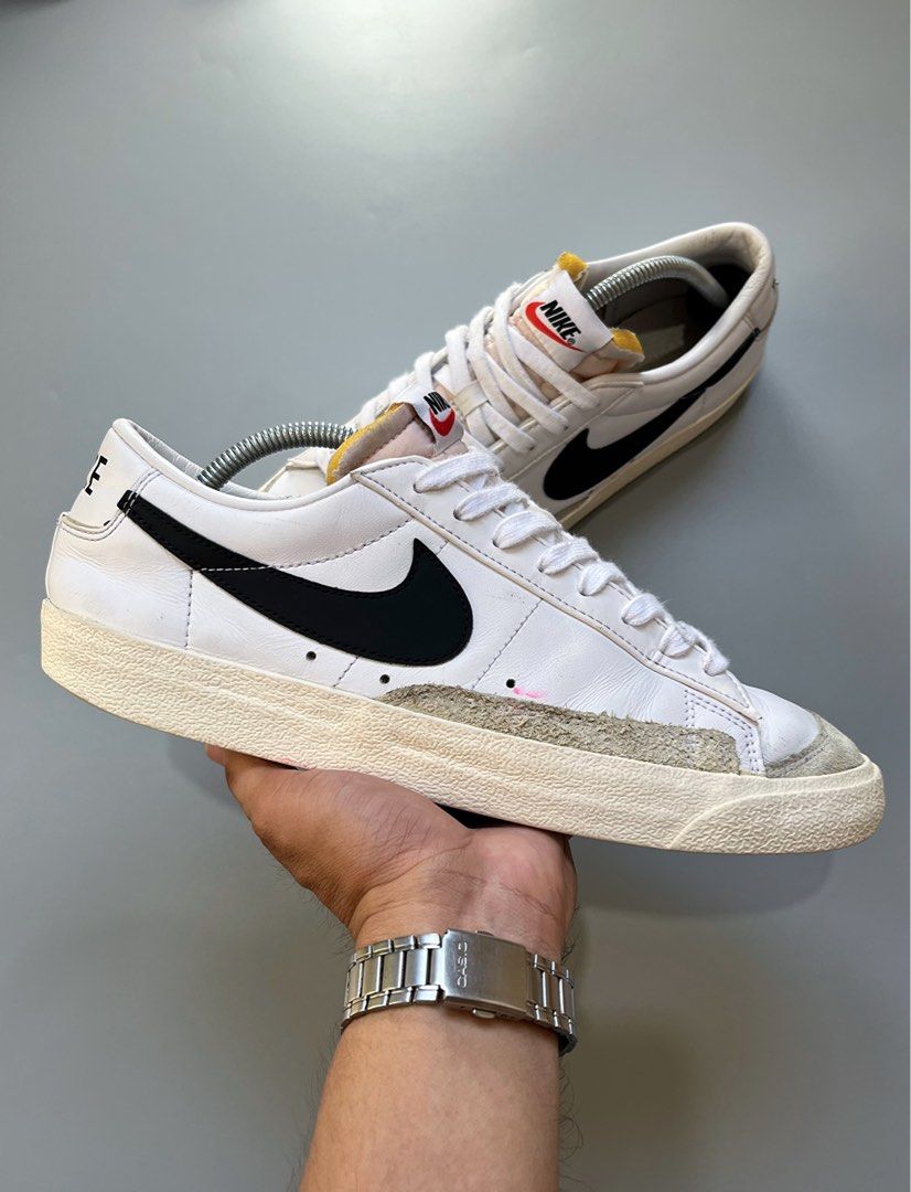 NIKE BLAZER LOW VINTAGE ‘77 (Category: Casual Shoes) located in Butuan. Submitted by jacobfrost (Listing ID 1446146443, Image 1). Description: NIKE BLAZER LOW VINTAGE ‘77 SIZE 10 US MENS | 44 EUR | 28 CM IN GOOD CONDITION SIGN OF USAGE ₱1250 .