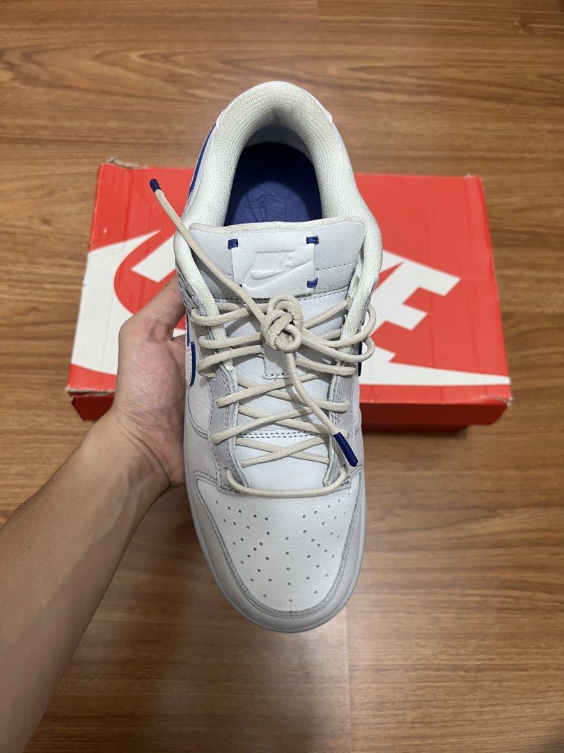Nike Dunk Low Wolf Grey White Gum Sole (Category: Sneakers) located in Makati City. Submitted by thhird (Listing ID 1446051594, Image 3). Description: - Nike Dunk Low - Colorway: Wolf Grey/Platinum White - Includes Original Box - Size: UK 8 / EUR 41 / US 9.
