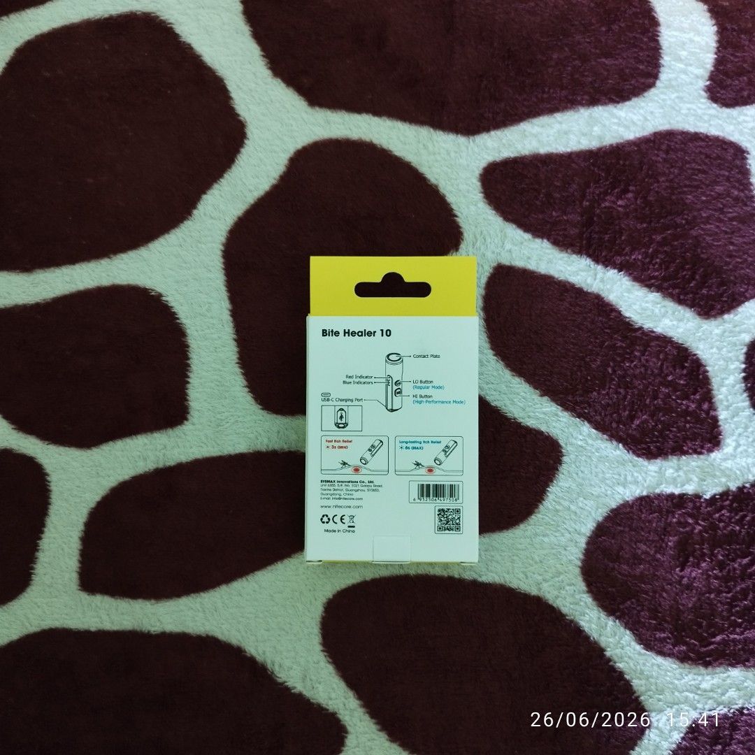 Nitecore Bite Healer 10 (Category: Insect Repellents) located in Malolos. Submitted by raffyongleo (Listing ID 1446055983, Image 2). Description: Location: Malolos Bulacan As good as new Nitecore Bite Healer 10 Used thrice.