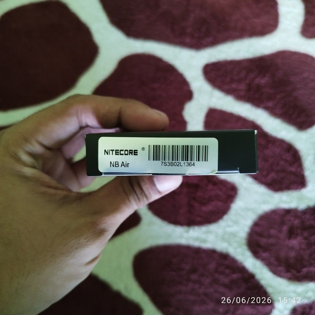 Nitecore NB Air (Category: Batteries & Power Banks) located in Malolos. Submitted by raffyongleo (Listing ID 1446056642, Image 3). Description: Location: Malolos Bulacan Brand new Nitecore NB Air.
