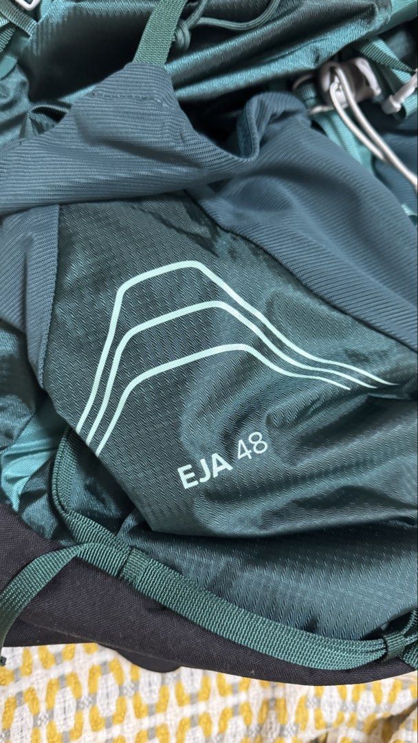 Osprey Eja 48 backpack new 露營背囊 （分類：背囊）位於 Hong Kong。 由 mybeloveditem 提交（商品編號 1446015905，圖片 2）。簡介： 全新冇用過, 原本透明包裝袋還在 New osprey Eja48 Size WM/L (16-19.5 in) Brand new unused, original plastic bag still here. Bought new gear but never went on trip….。