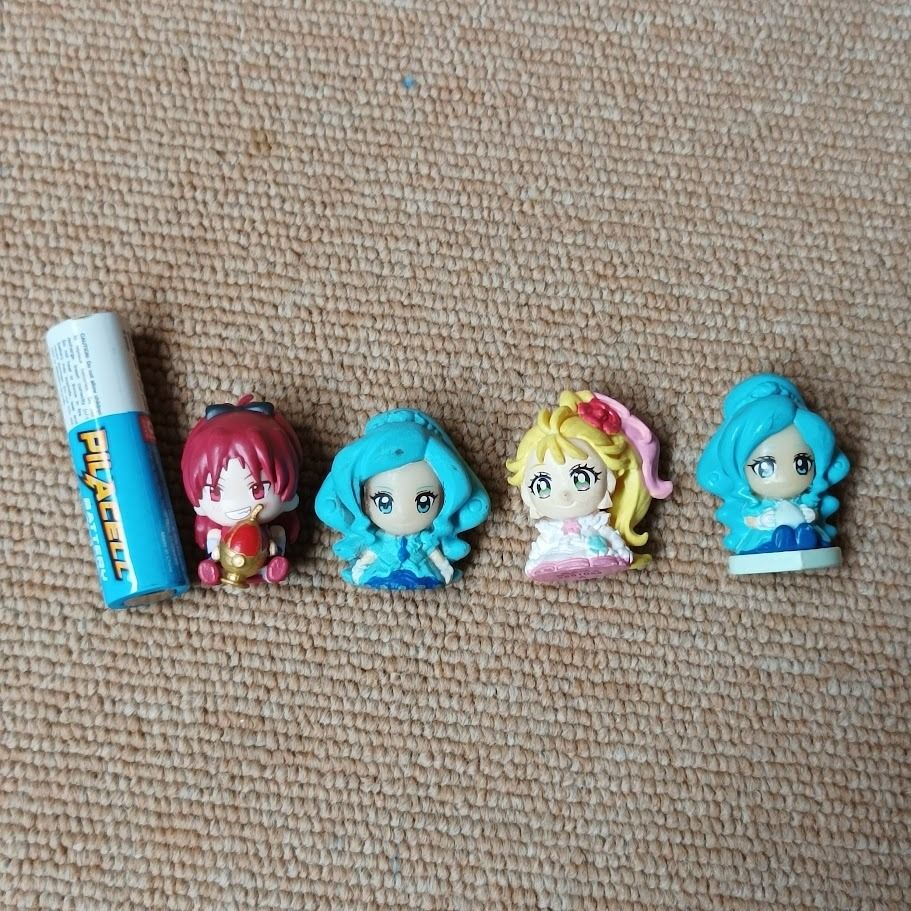 Precure Mini Figure Scoop Dolls (Category: Figurines & Statues) located in Dasmarinas. Submitted by k3japanstoreph (Listing ID 1446102035, Image 2). Description: FOR SALE Preloved Precure Mini Figure Scoop Dolls 🌸✨ Take all! As-is, WYSIWYG ✅ ❌ No return, no exchange ₱200 — Take all, mine now, pay now 💳 📍 Dasmarinas, Cavite 🚚 Flash Express / Lalamove / Drop and Go 💳 GCash & BPI #Precure #PrettyCure #PrecureFigures #AnimeFigurePH #Collectibles