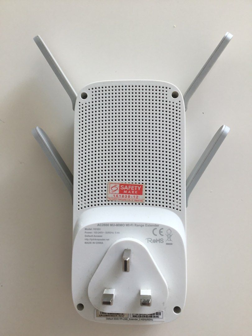 RE650 TP-Link AC2600 MU-MIMO Wi-Fi Range Extender492585711242455041