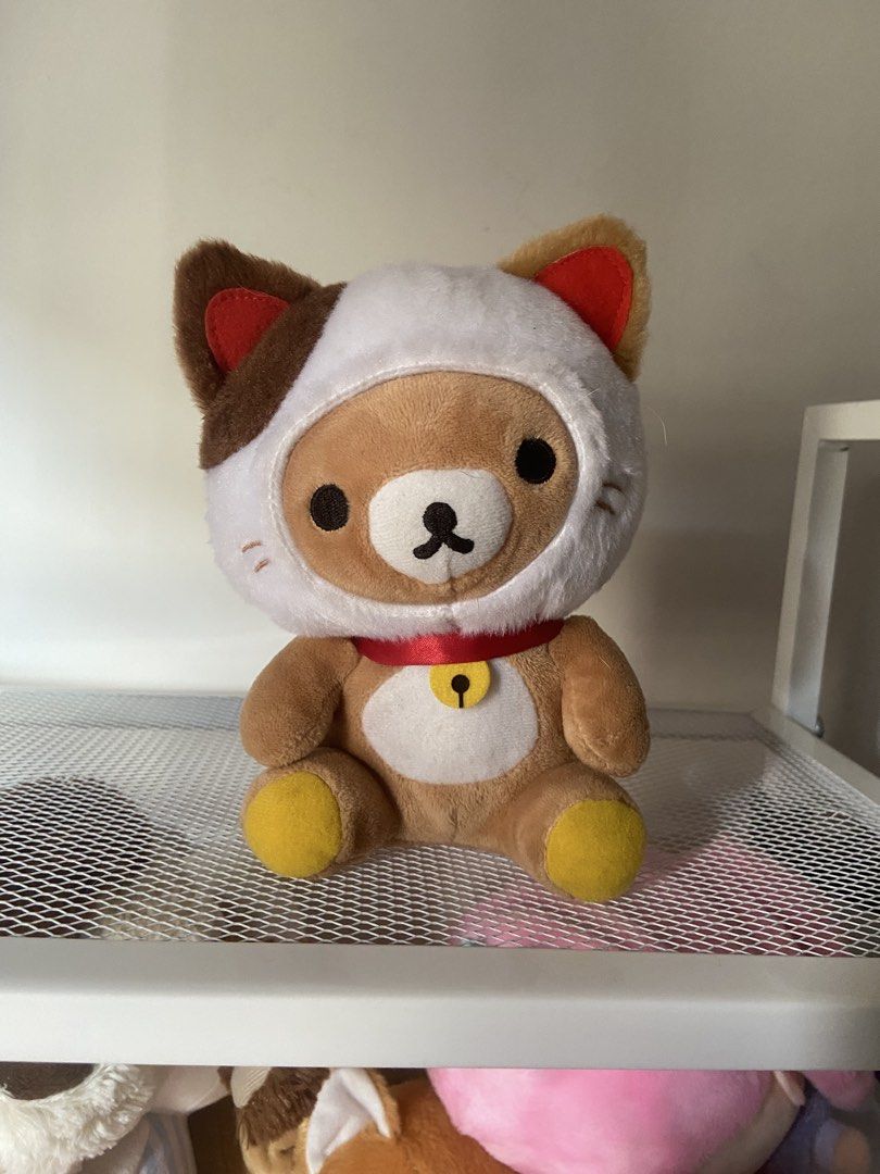 Rillakuma Neko Cat plushtoy SanX (Category: Plushies & Soft Toys) located in Bulacan. Submitted by bebiiiso (Listing ID 1446004657, Image 1). Description: .