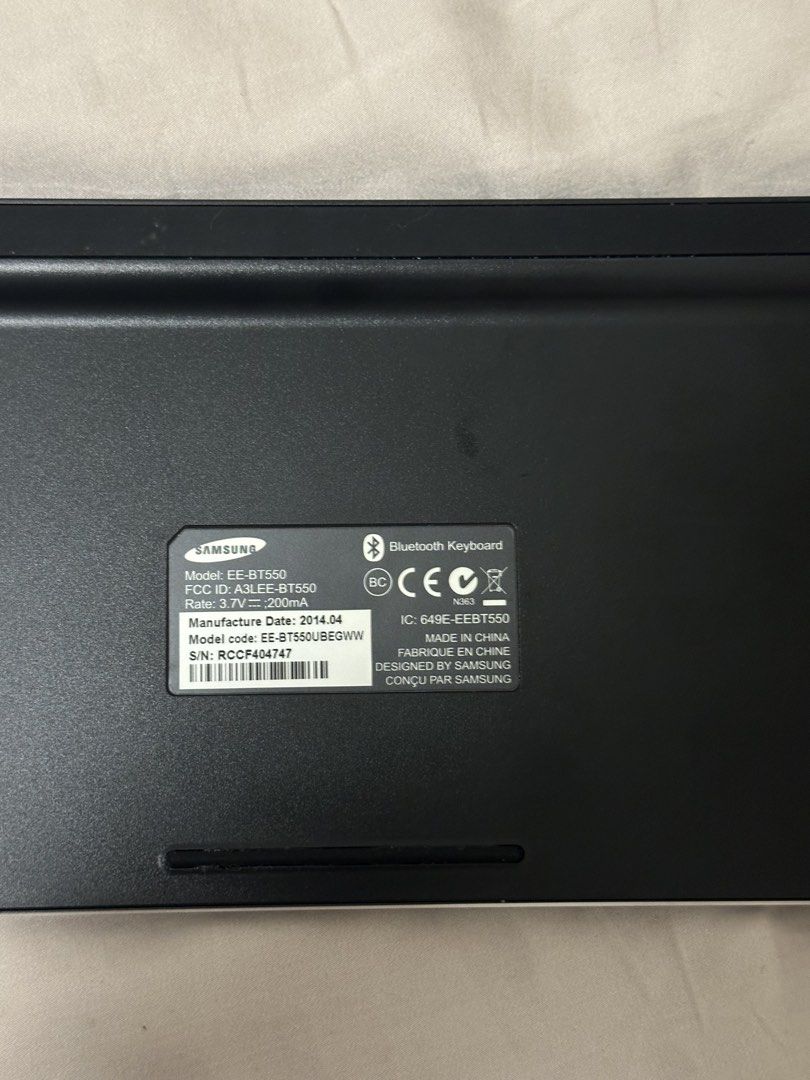 Samsung bluetooth keyboard EE-BT550492989664325816324