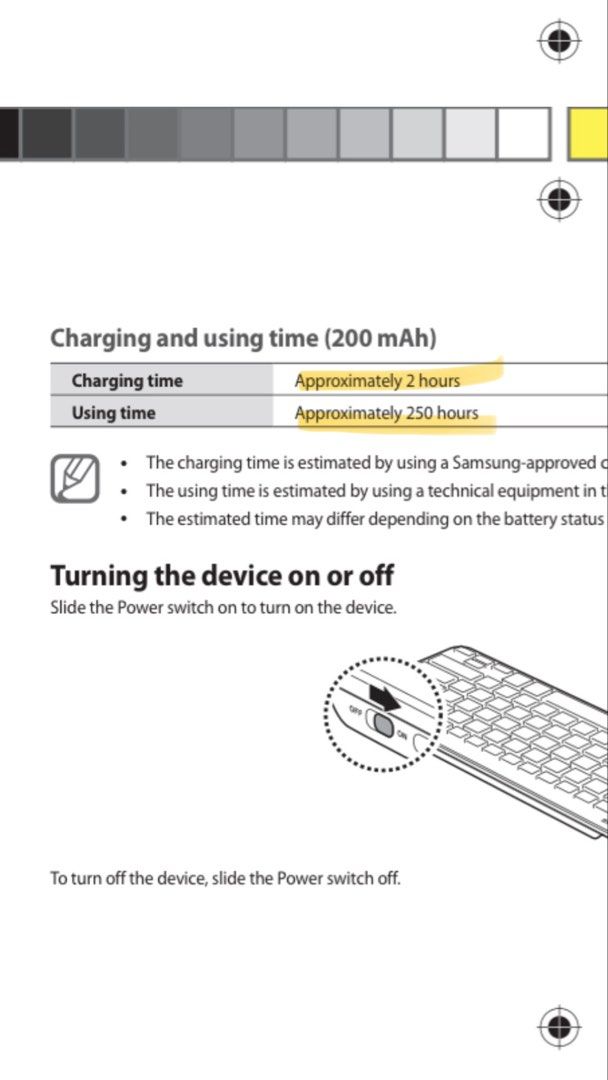 Samsung bluetooth keyboard EE-BT550492989664325816321