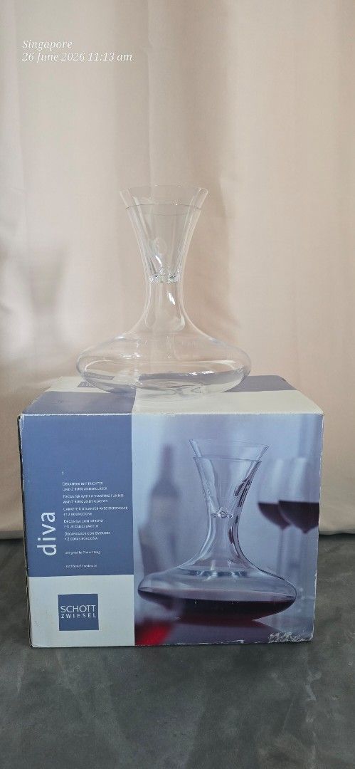Schott Zwiesel Diva Crystal Wine Decanter492668756407111680