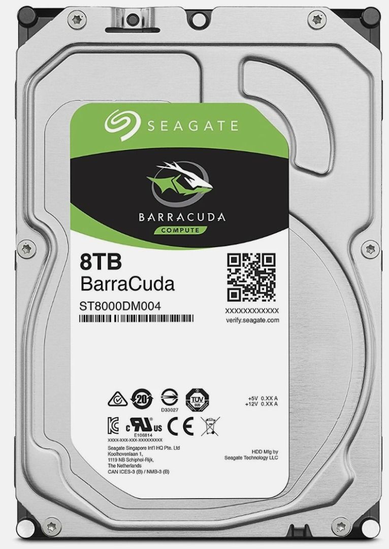 Seagate Barracuda 8TB493117021681756160