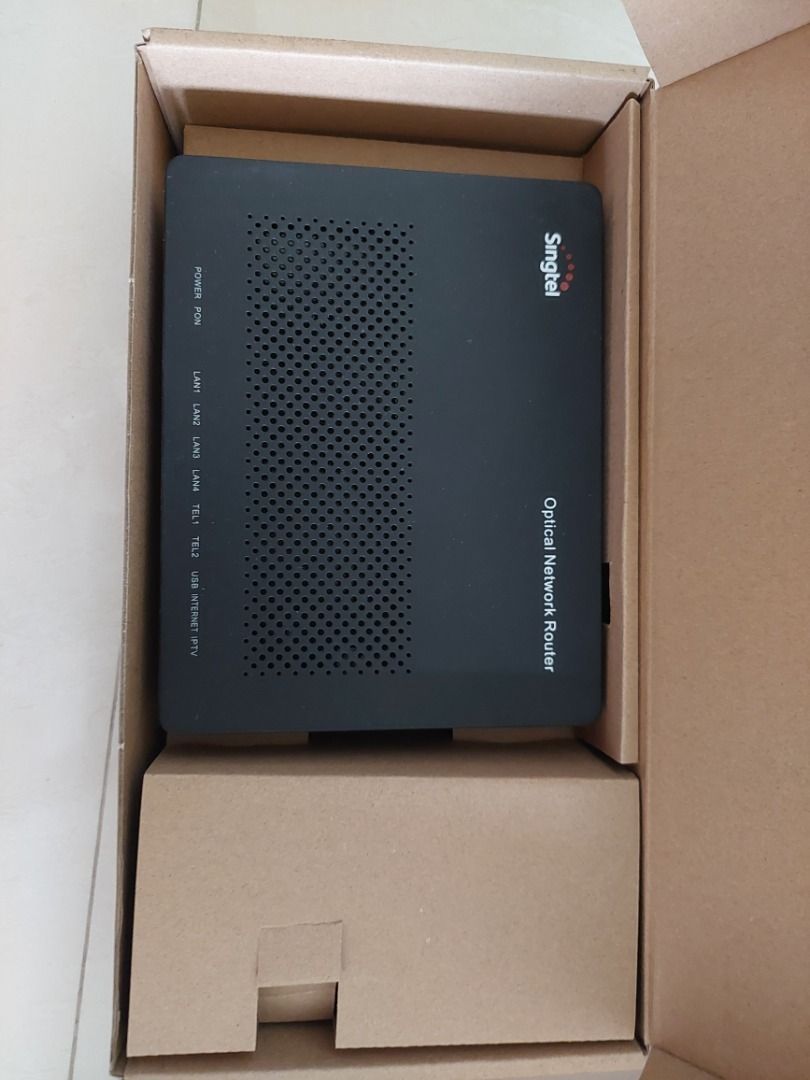 Singtel Optical Network Router492737324783380480