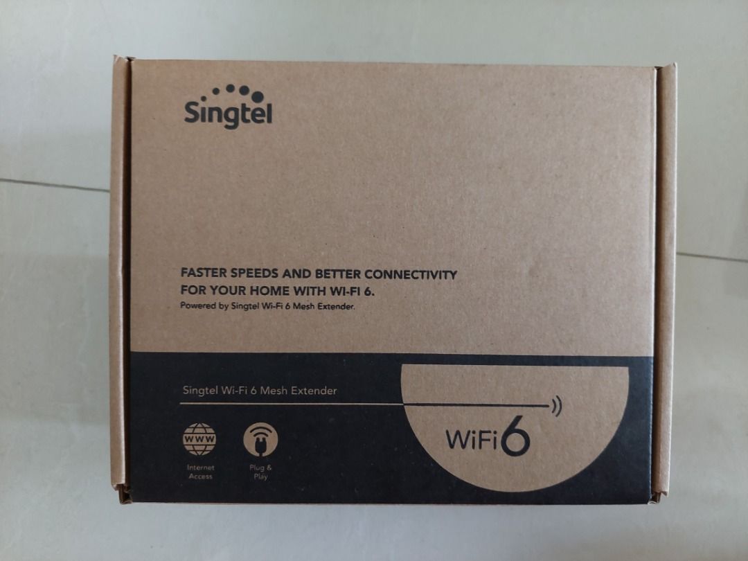 Singtel WiFi 6 Mesh Extender492737326691788801