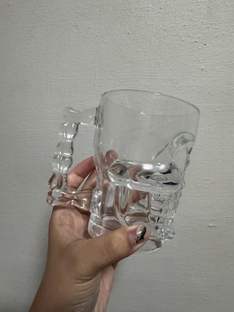 Skull Glass Mug493293326503792641