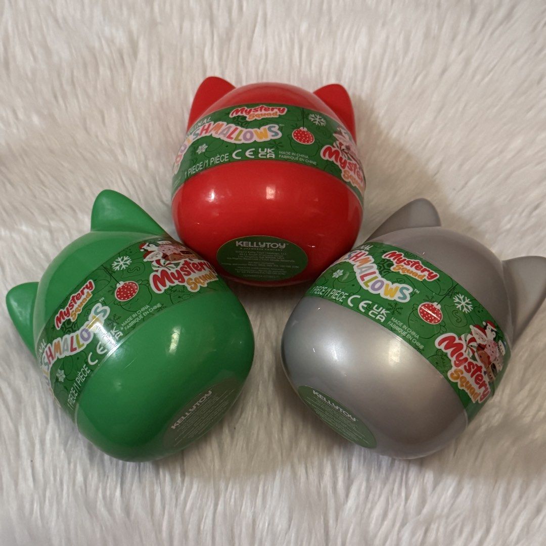 Squishmallows 4" Christmas Mystery Capsule (Category: Plushies & Soft Toys) located in Las Pinas. Submitted by defg35 (Listing ID 1446002168, Image 3). Description: Brandnew.