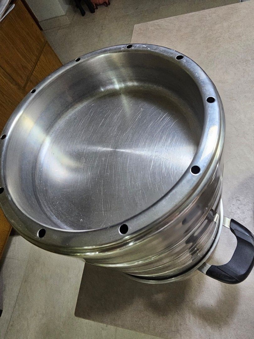 Stainless Steel Pot with Black Handle493034728190136323