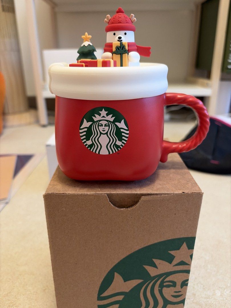 Starbucks Christmas Bearista Mug with Lid