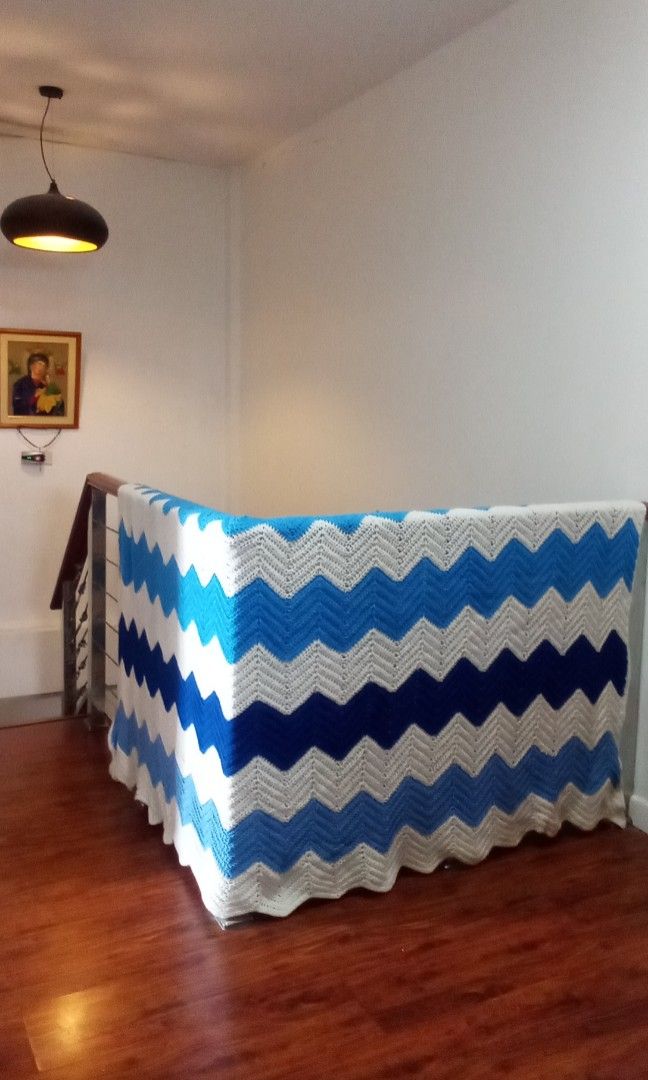 Coach cover/ Bed Mattress Sheet or Table cloth/cover (Category: Bedding & Towels) located in Dasmarinas. Submitted by solstice.style (Listing ID 1445992370, Image 3). Description: Crochet Style can be used as coach cover bed mattress sheet or Table cloth Size: 8feet by 71/2 feet.