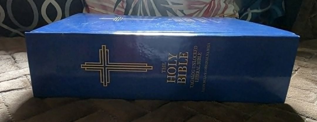 Tagalog Unlocked Literal Bible (for Pre-Orders) (Category: Religion Books) located in Quezon City. Submitted by marklamsen (Listing ID 1445147883, Image 2). Description: For Sale (via PRE-ORDER) - TAGALOG UNLOCKED LITERAL BIBLE A Tagalog translation of the Unlocked Literal Bible, an unrestricted word-for-word literal translation of the Bible by Wycliffe Associates In brand new hardbound light blue cover copy Giant but handy size with large print 