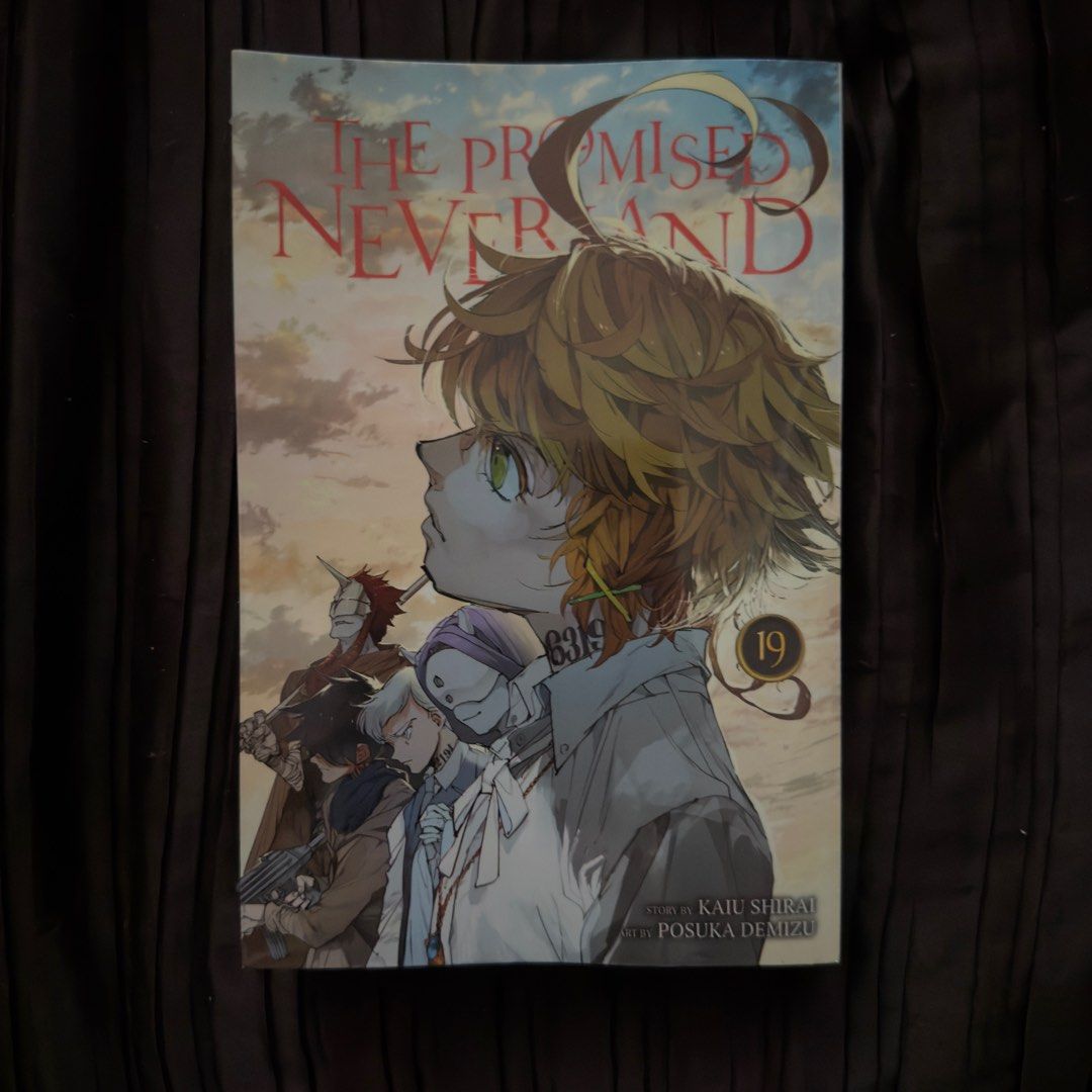 The Promised Neverland Manga Volume 19 (Category: Comics & Manga) located in Manila. Submitted by sasuke90 (Listing ID 1446038759, Image 1). Description: -OFFICIAL and bought from Fullybooked - The Promised Neverland, Volume 19. 💳Mode of Payment -Gcash -Rcbc 🚛Mode of Delivery: -JNT .