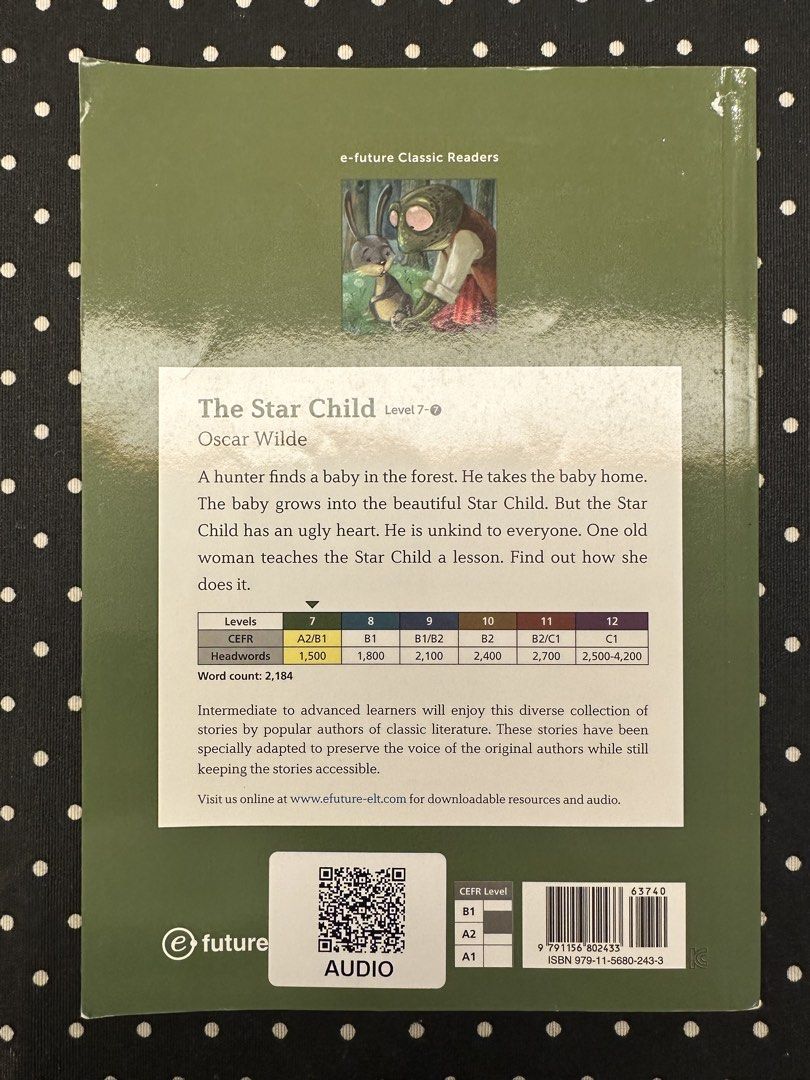 The Star Child (e-future) （分類：兒童書籍）位於 Hong Kong。 由 busybusymami 提交（商品編號 1446018607，圖片 2）。簡介： 炮台山/中環交收，或順豐到付。