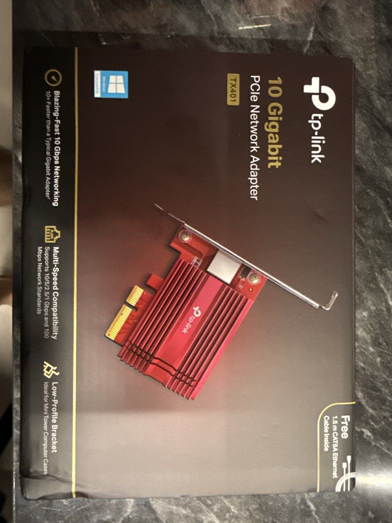 TP-Link TX401 10 Gigabit PCIe Network Adapter493117020455587840