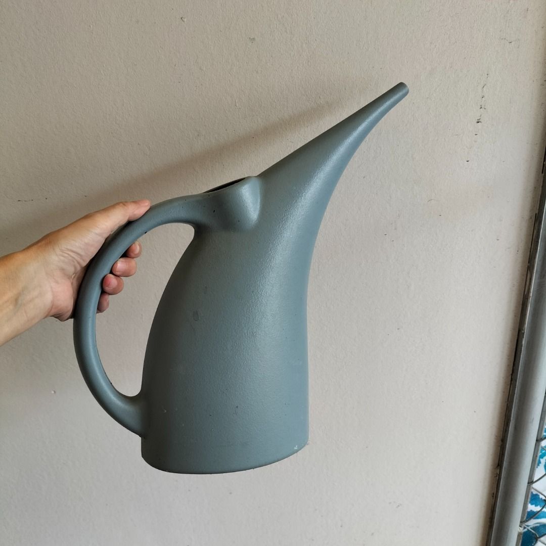 Watering can long spout (Category: Gardening Tools & Ornaments) located in Paranaque City. Submitted by decluttering-all (Listing ID 1445311617, Image 3). Description: Plastic Watering can long spout good size P149 only seldom used, good condition decluttering pick-up beside Toyota Bicutan Paranaque payment through BPI or gcash.