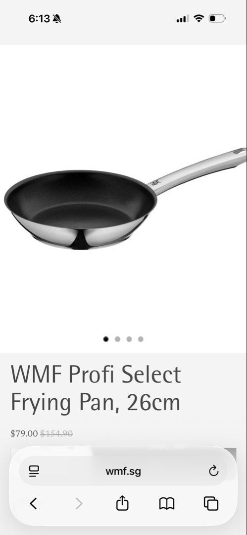 WMF Profi Select Frying Pan, 26cm492907518902947844