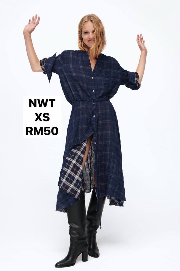 ZARA (Category: Dresses) located in Kuala Terengganu. Submitted by farahsofia96 (Listing ID 1445992221, Image 3). Description: DRESS ZARA NWT XS LETGO MURAH MURAH.