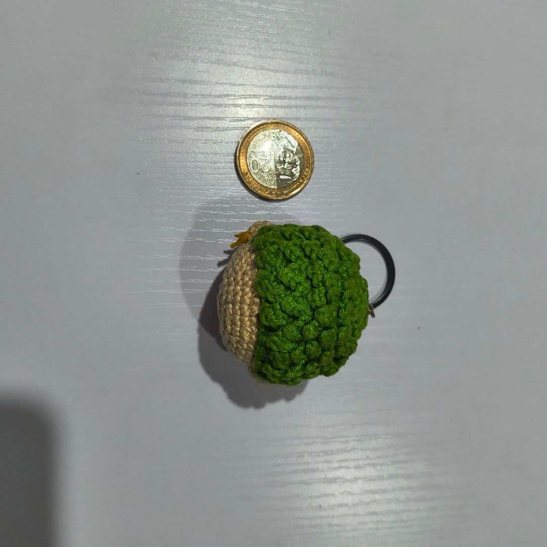 Zoro Amigurumi keychain (Category: Handmade Craft) located in Manila. Submitted by blackstar027 (Listing ID 1446060877, Image 2). Description: Please refer to the images for the actual item. MOP - gCash - BPI, UB, AUB, MariBank SAMEDAY DELIVER - any available MC courier service SCHEDULED DELIVERY - J&T, Flash Any shipping fee will be shouldered by the buyer..
