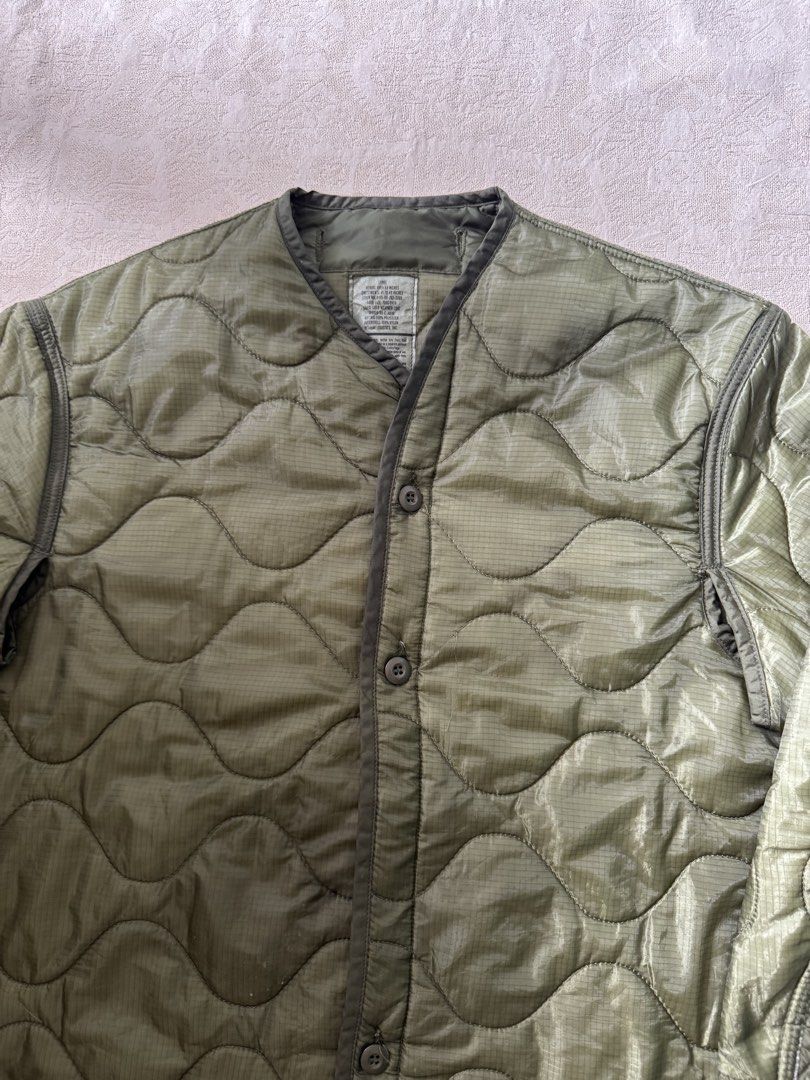 1990s M65 Liner Jacket (Category: Coats, Jackets and Outerwear) located in Angeles City. Submitted by luigisells (Listing ID 1446296164, Image 3). Description: Size L on tag fits XL L29” W26.5” Excellent Condition Issue/s: none true vintage amekaji militaria MOP: Gcash or Bank Transfer Courier: J&t Express.
