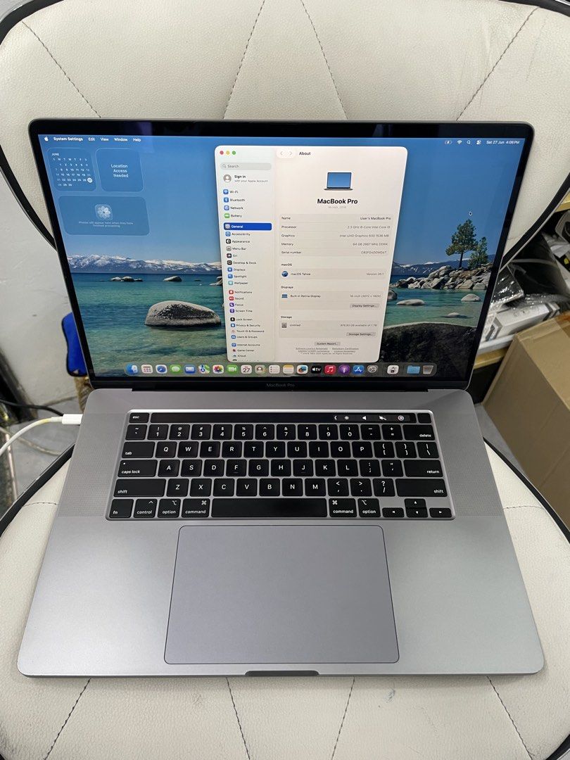 Apple MacBook Pro 16-inch 2019 Intel Core i9 64GB RAM 1TB SSD